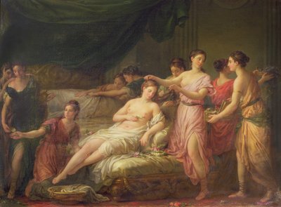 Preparations for the Bride by Joseph Marie, the Elder Vien